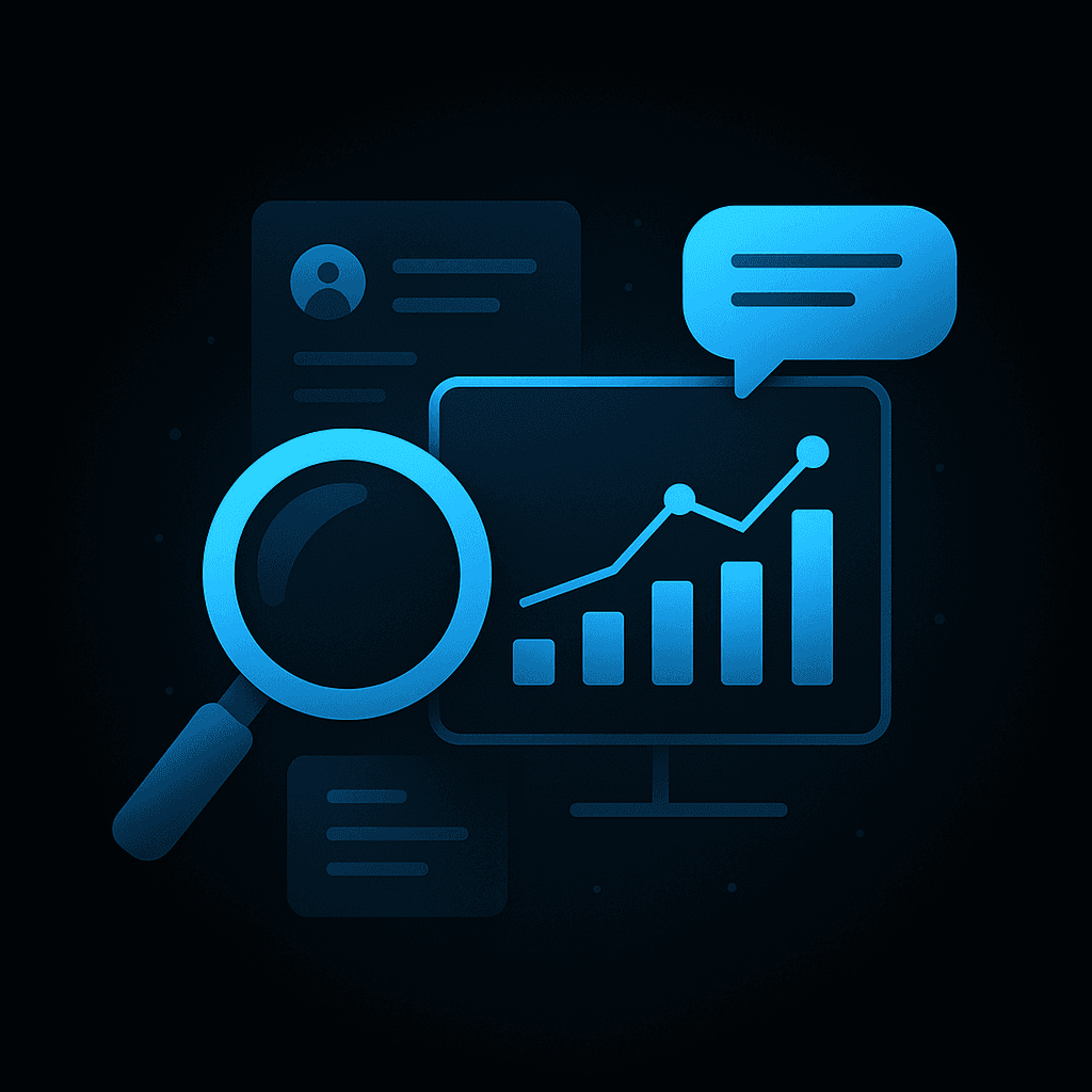 Discovery phase research visuals